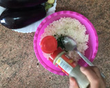 Foto del paso 3 de la receta: Exclusiva! berenjena rellena con arroz con salsa mantequilla