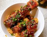 Hình bước làm 5 của món Đậu hũ xốt Gochujang