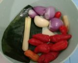 Foto langkah ke 1 dari resep Tumis Oncom Leunca.