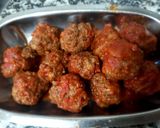 Foto del paso 11 de la receta: Cintas de Remolacha con Salsa de Tomate y Albóndigas
