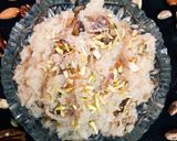 A picture of step 6 of Mooli ka Halwa.