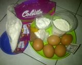Foto langkah ke 1 dari resep Black forest (bolu kukus)/Balck forest ( steamed tart cake).