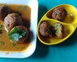 फ्लॉवरची कोफ्ता करी(flowerchi kofta curry recipe in marathi) रेसिपी स्टेप 5 फोटो