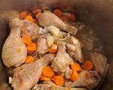 Krumpli fözelèk csirkével recept fázis 2 fotója