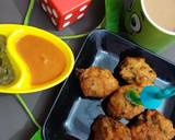 Onion moong dal fritters recipe step 4 photo