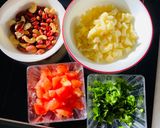 A picture of step 3 of Farali soup.