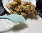 A picture of step 6 of Banana in Coconut Jelly (Woon Kluay Buat Chee).