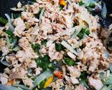 Foto langkah ke 4 dari resep Creamy Tuna Schotel (keto / low carbs).
