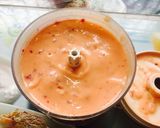 A picture of step 3 of Mango, banana n beetroot smoothie.