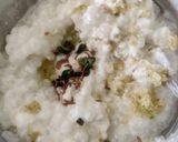 A picture of step 3 of Dahi Sabudana.