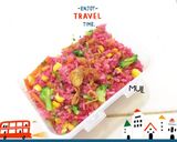 Foto langkah ke 8 dari resep Nasi hijau + mendhol tempe + sup kacang merah 😄.