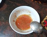 Foto del paso 1 de la receta Tostas canarias (Pata asada sobre tomate aliñado)