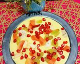 A picture of step 5 of Fruit Custard.