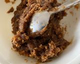 A picture of step 2 of Healthy snickers bar.