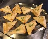 Une image de l'étape 11 de Feuilles de brick farcies aux trois fromages,jambon blanc et tomates.