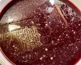 A picture of step 2 of Fresh Blackberry lce cream 🍨.