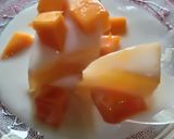 Foto langkah ke 4 dari resep Puding mangga vla santan.