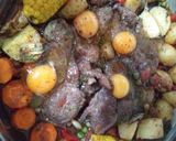 Foto del paso 1 de la receta: Carne y verduras al horno