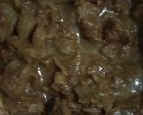 A picture of step 1 of Steak pizza#eid challenge #wheat flour challenge.
