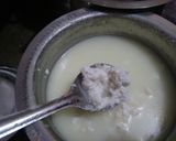 A picture of step 1 of Kesar kevra Rasgulla.