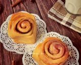 Foto langkah ke 8 dari resep Cinnamon rolls bread #kamismanis.