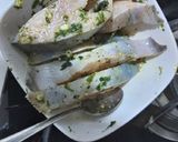 A picture of step 1 of Lemon garlic Grilled fish pamphlets with pineapple sauce.