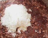 A picture of step 2 of Paneer barfi.