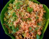 A picture of step 7 of South Indian style egg rice.