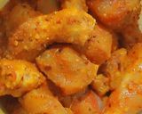 A picture of step 2 of Ckiken Tikka Masala.