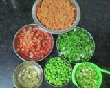 A picture of step 1 of Rajasthani Kacchi Haldi ki Sabzi (Raw Turmeric Sabzi).