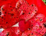बीटरुट हार्ट शेप पिंक फुल्का (Beetroot heart shape pink fulka recipe in Hindi) रेसिपी चरण 9 फोटो