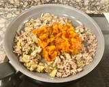 Foto del paso 5 de la receta: Berenjenas gratinadas con pisto y carne picada