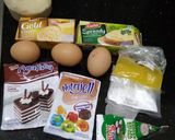 Foto langkah ke 1 dari resep Bolu Coklat Keju DEBM/Keto.