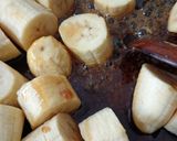 Gambar langkah 2 resipi Pisang Karamel.