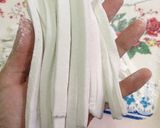Hình bước làm 1 của món Bánh canh tép với thịt bầm