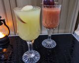 A picture of step 1 of Orange drink and Fruits smoothie.