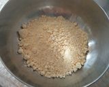 A picture of step 1 of Kadhi Chawal.
