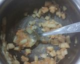 A picture of step 1 of Rice paper and fruit Toffee.