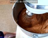 Foto del paso 6 de la receta: Brownie muffins de nueces y plátano (sin gluten)