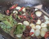 Foto langkah ke 6 dari resep Bihun Cabe Ijo.