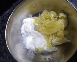 A picture of step 1 of Methi leaves pearl millet flour Dhebra.