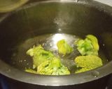 A picture of step 1 of Stir fry veggies.