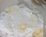 A picture of step 2 of Plain Pancakes.
