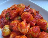 Foto langkah ke 3 dari resep Sambel Balado Udang Pete Telur Puyuh.