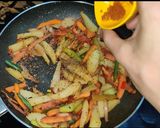 A picture of step 10 of Sauteed vegetable recipe.