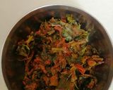 A picture of step 6 of Tomato purslane leaves curry Gangavalli kura.