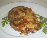 Foto del paso 15 de la receta: Berenjenas gratinadas rellenas de champiñones, jamón y bechamel