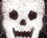 Une image de l'étape 2 de Fondant au chocolat Squelette 💀.