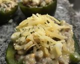 Foto del paso 5 de la receta: Zapallitos rellenos vegetarianos