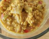 A picture of step 8 of Lauki Chana Dal.